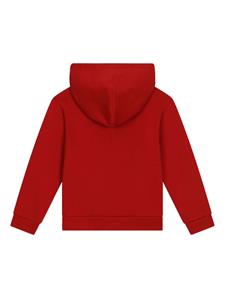 Dolce & Gabbana Kids Hoodie verfraaid met kristallen - Rood