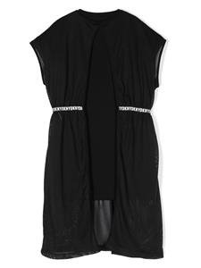 dknykids Dkny Kids Jurk met logoprint - Zwart