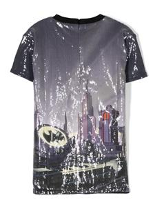 dknykids Dkny Kids Jurk verfraaid met pailletten - Grijs