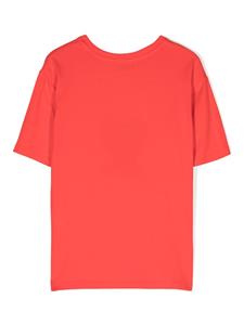 moschinokids Moschino Kids T-shirt met teddybeerprint - Rood