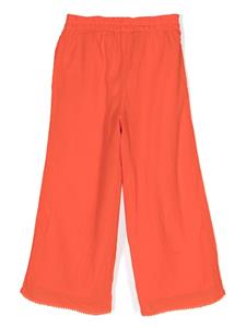 Ralph Lauren Kids Broek met wijde pijpen - Oranje