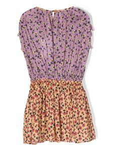 zimmermannkids ZIMMERMANN Kids Jurk met bloemenprint - Paars