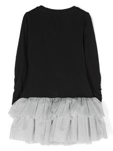 chiaraferragnikids Chiara Ferragni Kids Jurk met tutu - Zwart