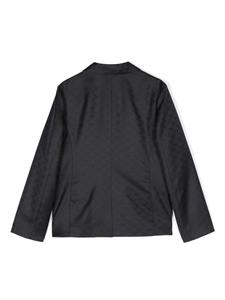 Emporio Armani Kids Blazer met enkele rij knopen - Blauw