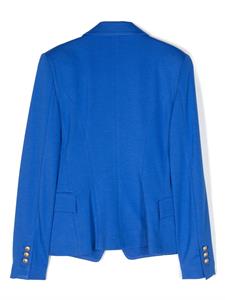 balmainkids Balmain Kids Blazer met dubbele rij knopen - Blauw