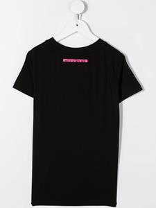 johnrichmondjunior John Richmond Junior T-shirt met logoprint - Zwart