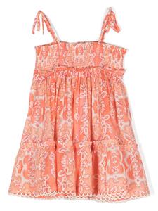 zimmermannkids ZIMMERMANN Kids Jurk met appelprint - Oranje