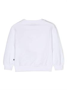 philipppleinjunior Philipp Plein Junior Sweater met logoprint - Wit