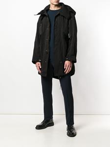 Ten C parka met capuchon - Zwart