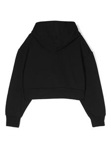 nº21kids Nº21 Kids Hoodie met logoprint - Zwart