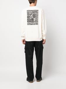 Marcelo Burlon County of Milan Sweater met ronde hals - Wit