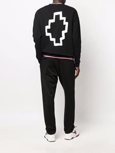 marceloburloncountyofmilan Marcelo Burlon County of Milan Sweater met geborduurd logo - Zwart