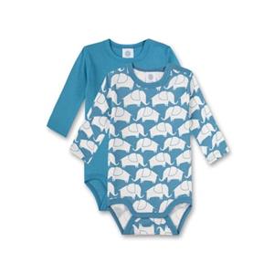 Sanetta Body Elephant Twin Pack Turkoois
