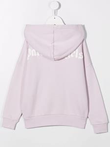 palmangelskids Palm Angels Kids Hoodie met logoprint - Paars