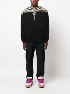 marceloburloncountyofmilan Marcelo Burlon County of Milan Sweater met vleugelprint - Zwart