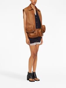 miumiu Miu Miu Intarsia vest - Blauw