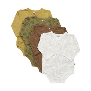 pippi Wikkel rompertje 4-pack Tinsel