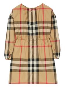 burberrykids Burberry Kids Vintage Check jurk - Beige