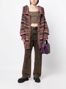 CHANEL Pre-Owned Intarsia vest - Roze