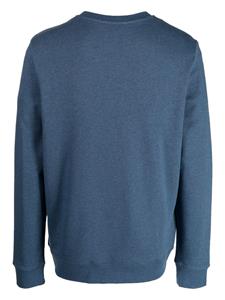 A.P.C. Sweater met logo - Blauw