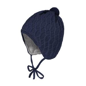 Maximo Beanie kabelsteek marine