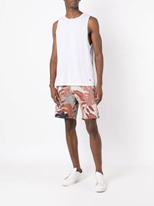 amirslama Amir Slama Tanktop met geborduurd logo - Wit