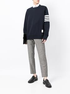 Thom Browne Sweater met vier strepen - Blauw