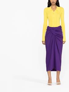 QUIRA High waist rok - Paars