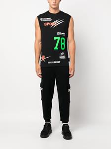 pleinsport Plein Sport Tanktop met print - Zwart
