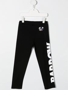 barrowkids Barrow kids Legging met logoprint - Zwart
