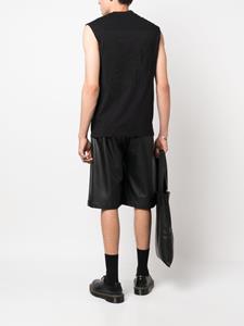 philippplein Philipp Plein Gewatteerde tanktop - Zwart