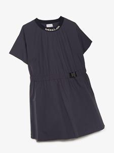monclerenfant Moncler Enfant T-shirtjurk met ceintuur - Blauw