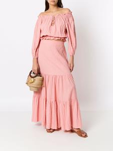 clubebossa Clube Bossa Pisan gelaagde maxi-rok - Roze
