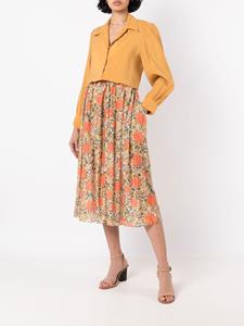 clubebossa Clube Bossa Rok met bloemenprint - Oranje