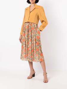 Clube Bossa Rok met bloemenprint - Oranje