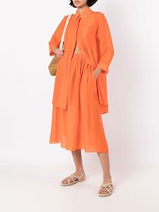 Clube Bossa High waist midi-rok - Oranje