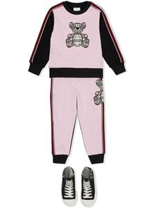 Burberry Kids Joggingbroek met print - Roze