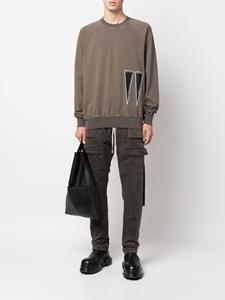 rickowensdrkshdw Rick Owens DRKSHDW Sweater met ronde hals - Grijs