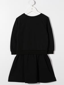 moschinokids Moschino Kids Jurk met lange mouwen - Zwart