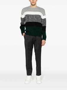 emporioarmani Emporio Armani Intarsia trui - Grijs