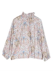 Il Gufo Shirt met franje - Wit