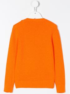 Siola Trui met ronde hals - Oranje