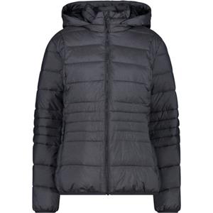 CMP Winterjacke Woman Jacket snaps Hood graphite melange