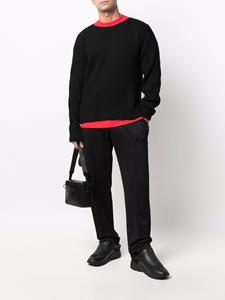 Off-White Trui met ronde hals - Zwart