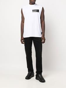 pleinsport Plein Sport T-shirt met logopatch - Wit
