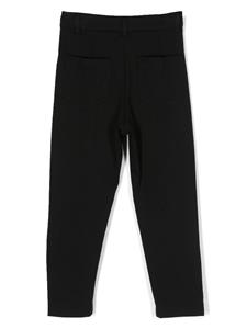 balmainkids Balmain Kids High-waist broek - Zwart
