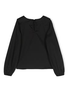 Oversized blouse - Zwart