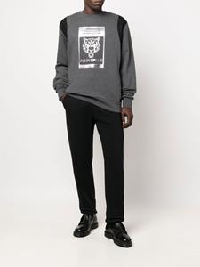 pleinsport Plein Sport Sweater met logoprint - Grijs