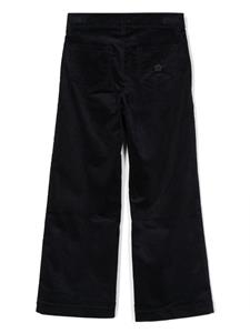 chloékids Chloé Kids Ribfluwelen broek - Blauw