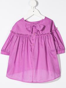 Il Gufo Blouse met ruches - Roze